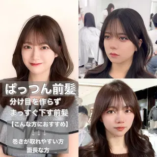 ミディアム カラー ヘアアレンジ 最小顔周りカット/ くびれヘア/窪田洸希のヘアスタイル