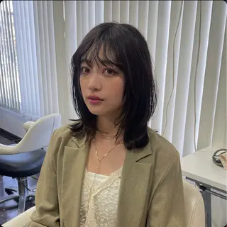 カラー Revie  hair所属・Hiyori/透明感 矢場町/栄のヘアスタイル