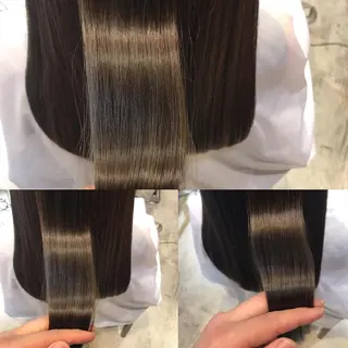 ロング カラー ヘアアレンジ SALOWIN銀座VORT所属・小林 佳祐のヘアスタイル