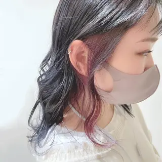 ミディアム カラー Hair make frei所属・メンズ専門美容師 堀井隼のヘアスタイル