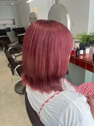 カラー 透明感\モテカラー 🫧🎀YUUのヘアスタイル