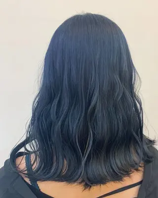 ミディアム beauty   beast 西新店のヘアスタイル