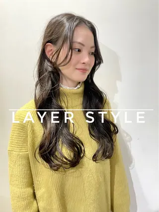 ロング 平 一裕のヘアスタイル