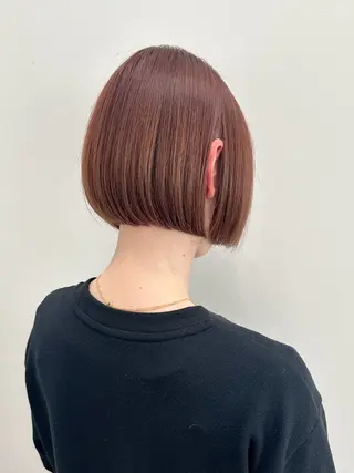 ショート カラー 黒阪 なみのヘアスタイル