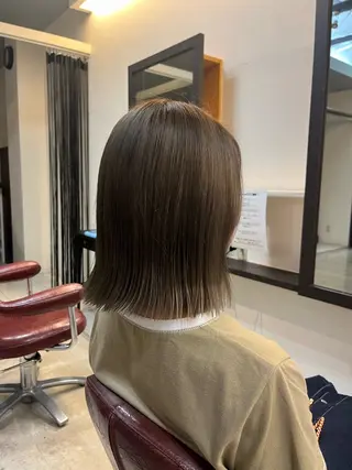 カラー mite所属・立道 樹奈のヘアスタイル