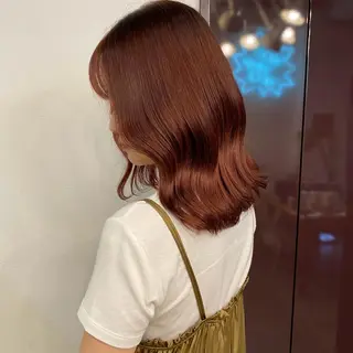 ミディアム カラー vixus mamiのヘアスタイル