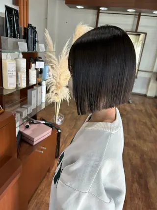 ショート Lani hair salon所属・野洲/髪質改善/ 田中瑠生のヘアスタイル