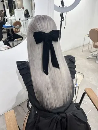 ミディアム カラー 【ピンク×ブロンド】 髪質改善/大和💎のヘアスタイル