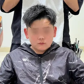 メンズ メンズ特化/勝田駅/ 佐和駅/鈴木輝瑠/のヘアスタイル