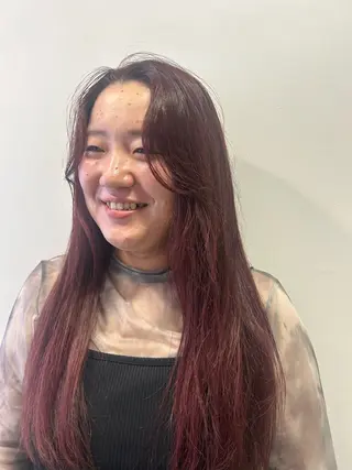 ロング HAIR＆ART LUMINA　【ルミナ】所属・８月限定半額‼️‼️ ルミナよしだきほ🌼のヘアスタイル