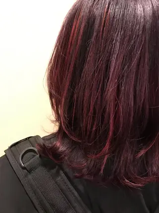 ミディアム analogue所属・u harukaのヘアスタイル