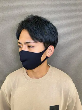 メンズ 上出 萌季のヘアスタイル