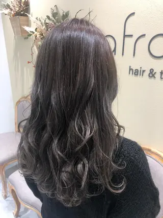 セミロング カラー 似合わせかわいい カット【店長】珱翔のヘアスタイル