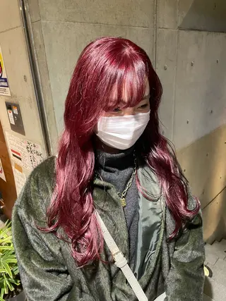 ロング カラー ayano / 透明感・くすみカラーのヘアスタイル