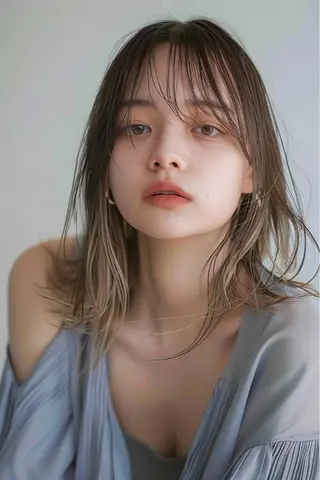 セミロング カラー 柔らカラー/デザイン /Shori/店長のヘアスタイル