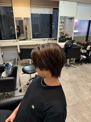 カラー メンズ BEL所属・三池 ブルノのヘアスタイル