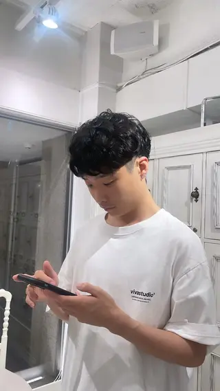 パーマ メンズ CreBiA   eyelash所属・CreBiA🎀 ayaのマツエク・マツパデザイン