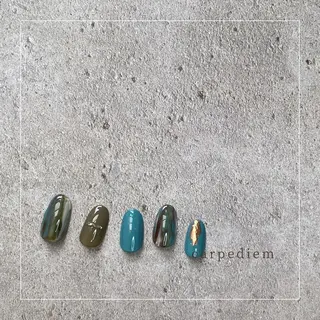 ネイル 城東区ネイルサロン carpediemのネイルデザイン