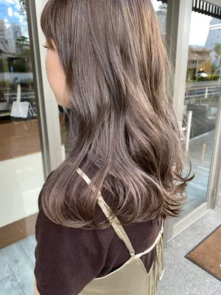 ロング カラー 日比 貴大/ minim hairのヘアスタイル