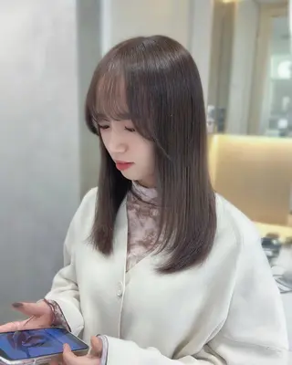 セミロング カラー ii+U所属・鈴木 悠大のヘアスタイル