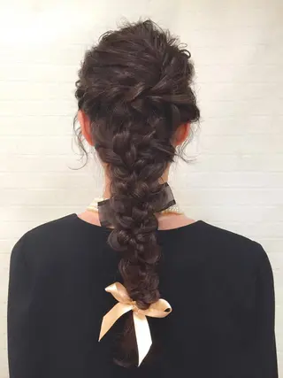 ヘアアレンジ やまだ まいのヘアスタイル