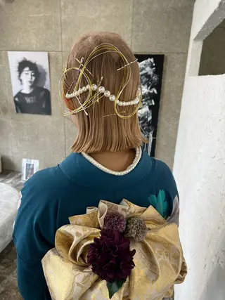 ヘアアレンジ eim AYUKAのヘアスタイル