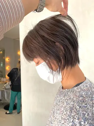 ショート カラー 谷合 貴志のヘアスタイル
