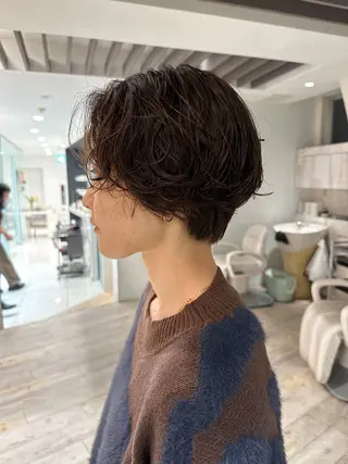 ショート パーマ driP.　by HAVANA所属・パーマ / ボブ /ショート 谷口 陸のヘアスタイル