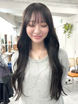 カラー レイヤーボブ/ 艶カラー/サナ🌼のヘアスタイル