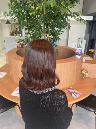 ミディアム カラー ayaka |トレンドヘアのヘアスタイル