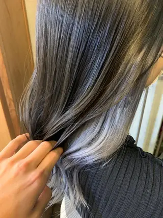 ロング 艶髪color💎髪 質改善ストレート大吉のヘアスタイル