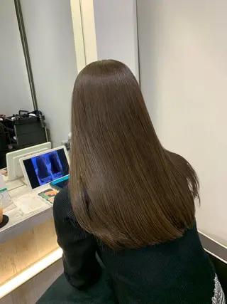 ロング カラー 🌫️縮毛矯正/髪質 改善/ゆずる🌫️のヘアスタイル