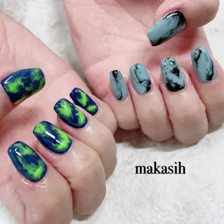 ネイル 山崎 美菜子のネイルデザイン