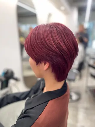 ミディアム 🤍ショートボブ 🤍NANAMI🤍のヘアスタイル