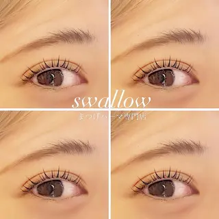 マツエク・マツパ Swallow 広島店のマツエク・マツパデザイン