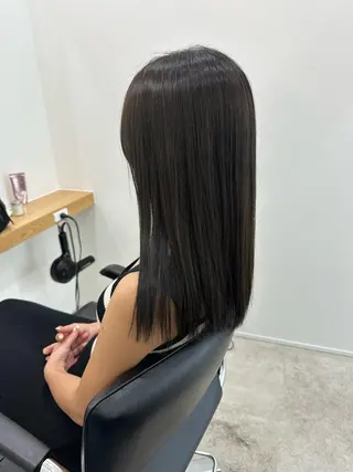 セミロング カラー 海外ヘア/透明感カラ ー🍒nao.のヘアスタイル