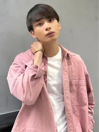 ショート 艶カラー/フェイス レイヤー/たむのヘアスタイル