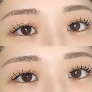 マツエク・マツパ eyelash&eyebrow salon mude所属・koharu ︎︎のマツエク・マツパデザイン