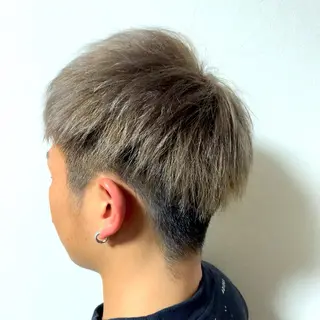 メンズ JUNYA 海外ガールヘアのヘアスタイル