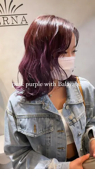 ミディアム カラー ヘアアレンジ 💎✨️NoVal by siestaのヘアスタイル