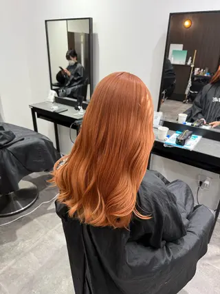 ロング カラー ヘアアレンジ 💗横浜美容室 💗HARUNAのヘアスタイル