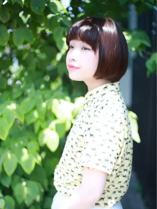 ショート カラー 髪質改善&Spa fee 南越谷店2号店所属・岩井 夏生のヘアスタイル