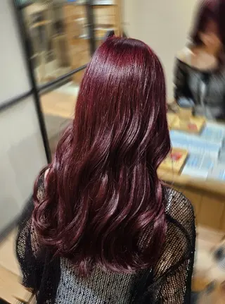 ロング カラー ACTOR所属・外戸口未優利 /ケドグチミユリのヘアスタイル