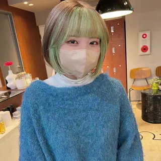 ミディアム カラー cope'u  emu所属・cope'u moneのヘアスタイル