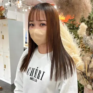 セミロング YUIMARL➰💖 NATSUKIのヘアスタイル