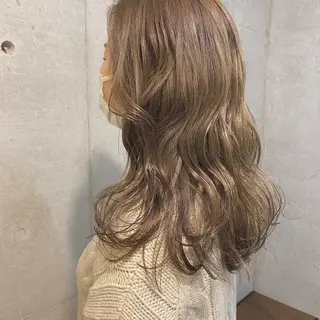 セミロング カラー パーマ ヘアアレンジ メンズ キッズ ネイル マツエク・マツパ モリモト サナのヘアスタイル