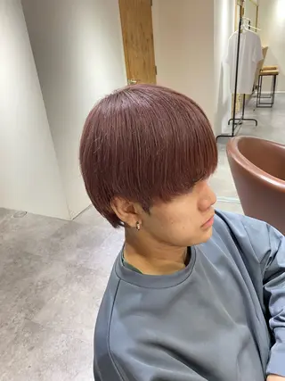 カラー メンズ メンズブリーチカラー /パーマ ごーた立川のヘアスタイル