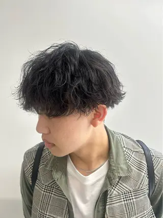 ショート パーマ メンズ いちか🎀 COQUのヘアスタイル