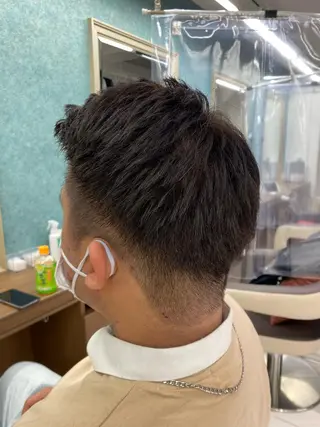 ショート カラー 長妻莉央/縮毛矯正 髪質改善カラーのヘアスタイル