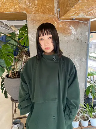 ミディアム カラー GATTACA所属・KEI gattacaのヘアスタイル